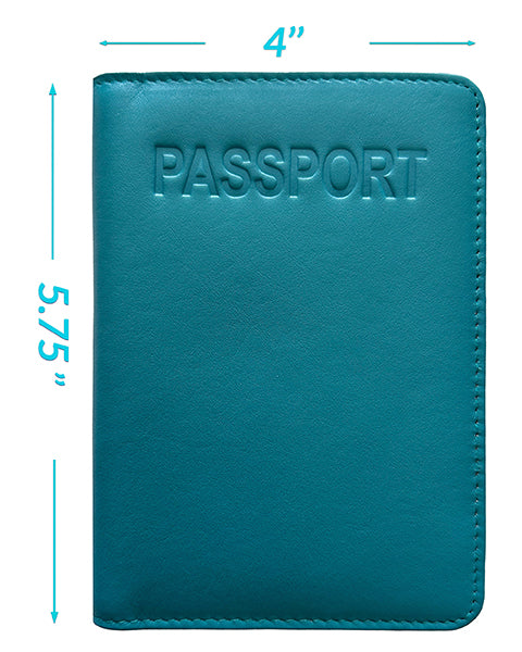 Personalized Passport Cover Holder and 2 Luggage Tags